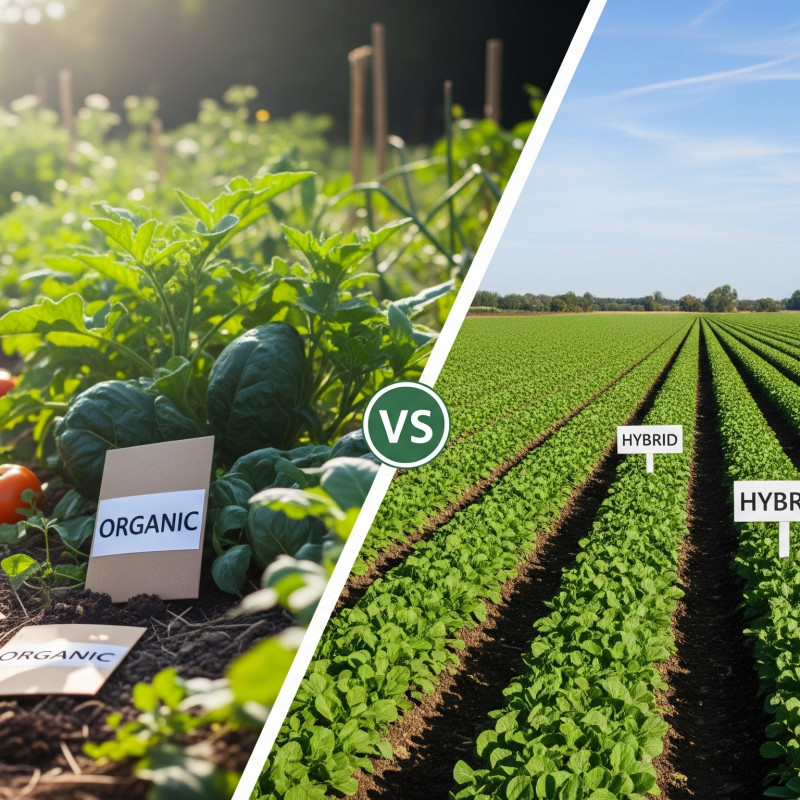 Organic vs Hybrid Seeds: Which is Better for Your Kitchen Garden or Farm?