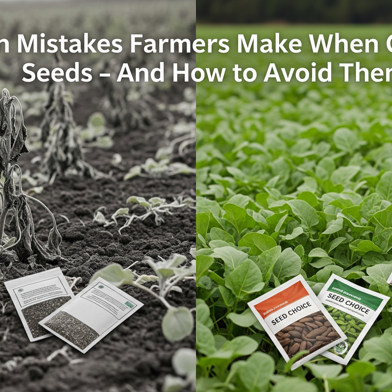 5 Common Mistakes Farmers Make When Choosing Seeds – And How to Avoid Them
