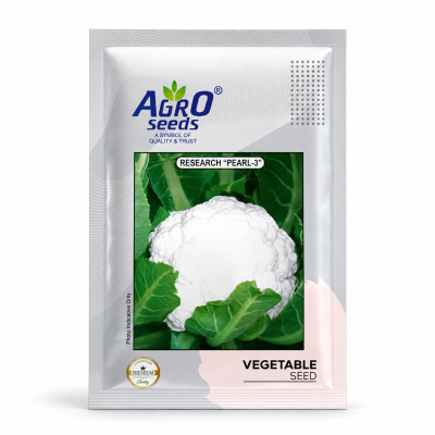 Agro Seeds Research Pearl-3 Cauliflower Seeds