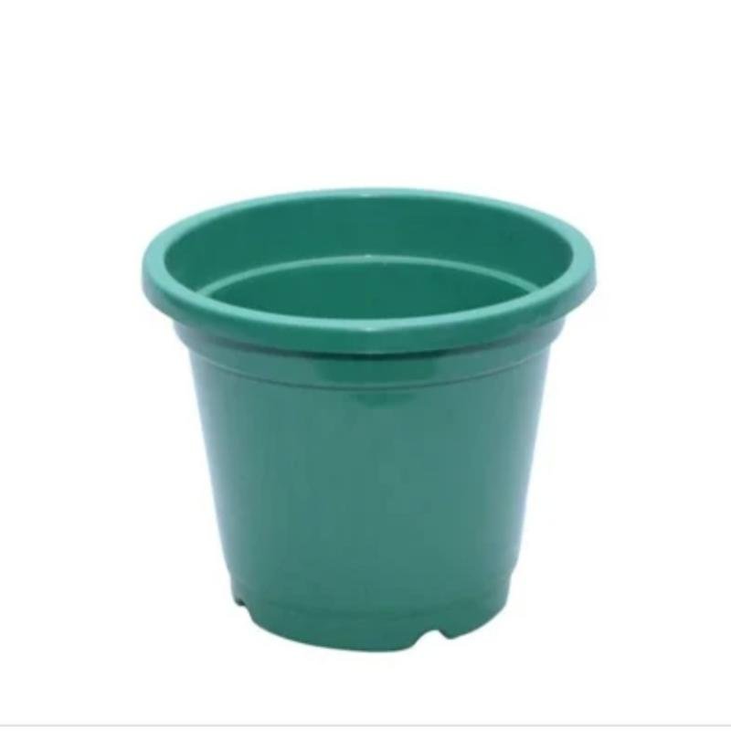16 Inch Green Durable Nursery & Garden Pot – UV-Resistant, Heavy-Duty Plastic Planter